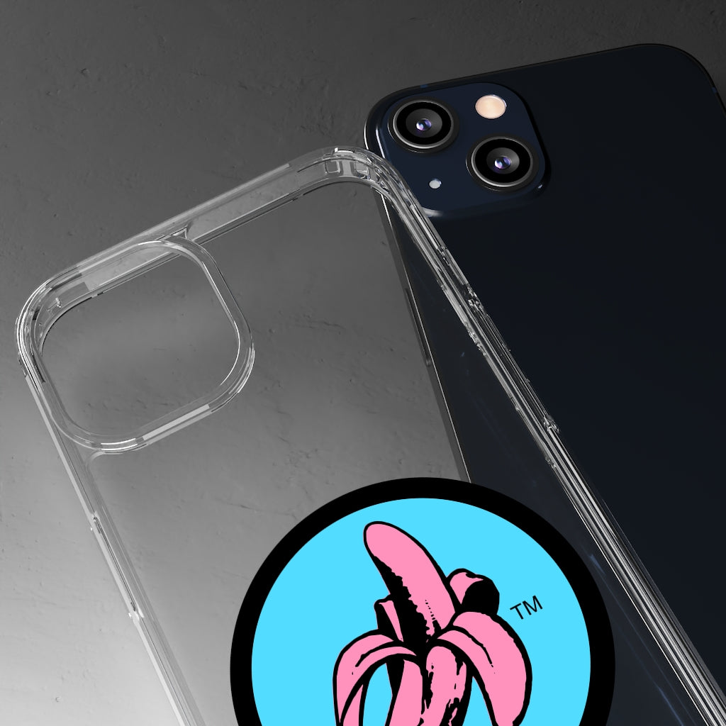 Banana logo Clear Cases