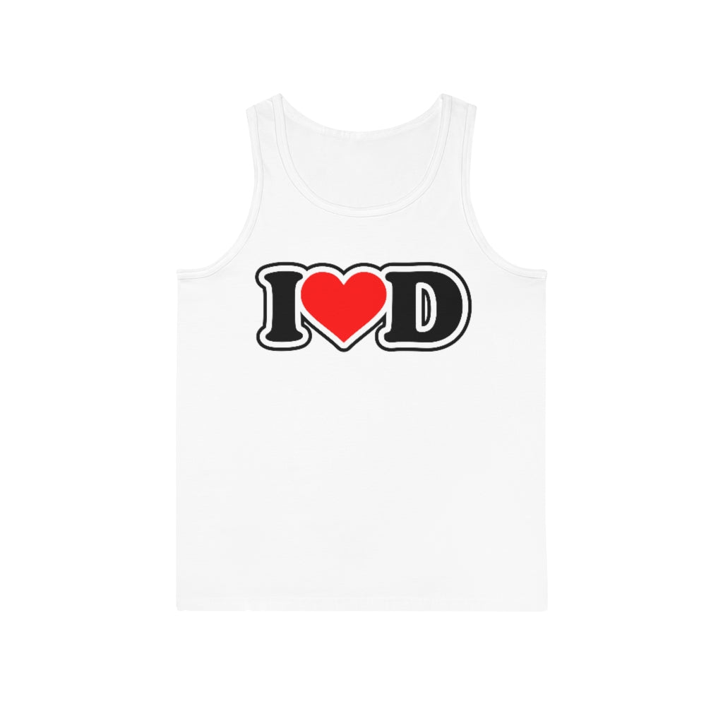 I Heart D Unisex Softstyle™ Tank Top