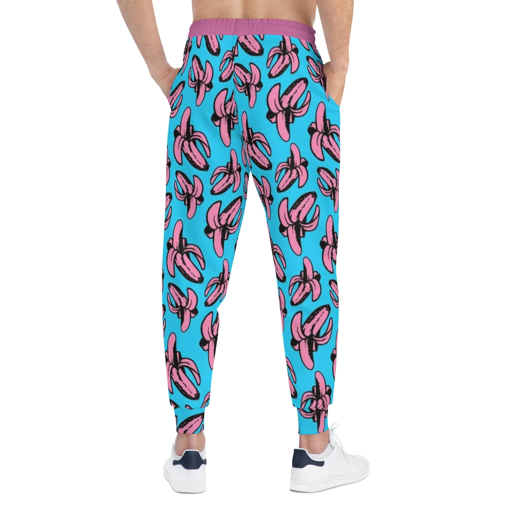 Banana all over print Athletic Joggers (AOP)