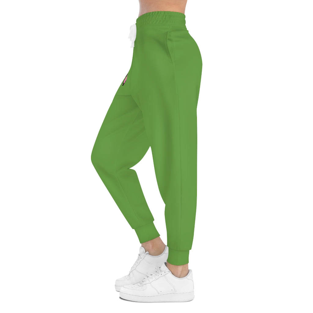 Pussyboy Copy of Athletic Joggers (AOP) GREEN