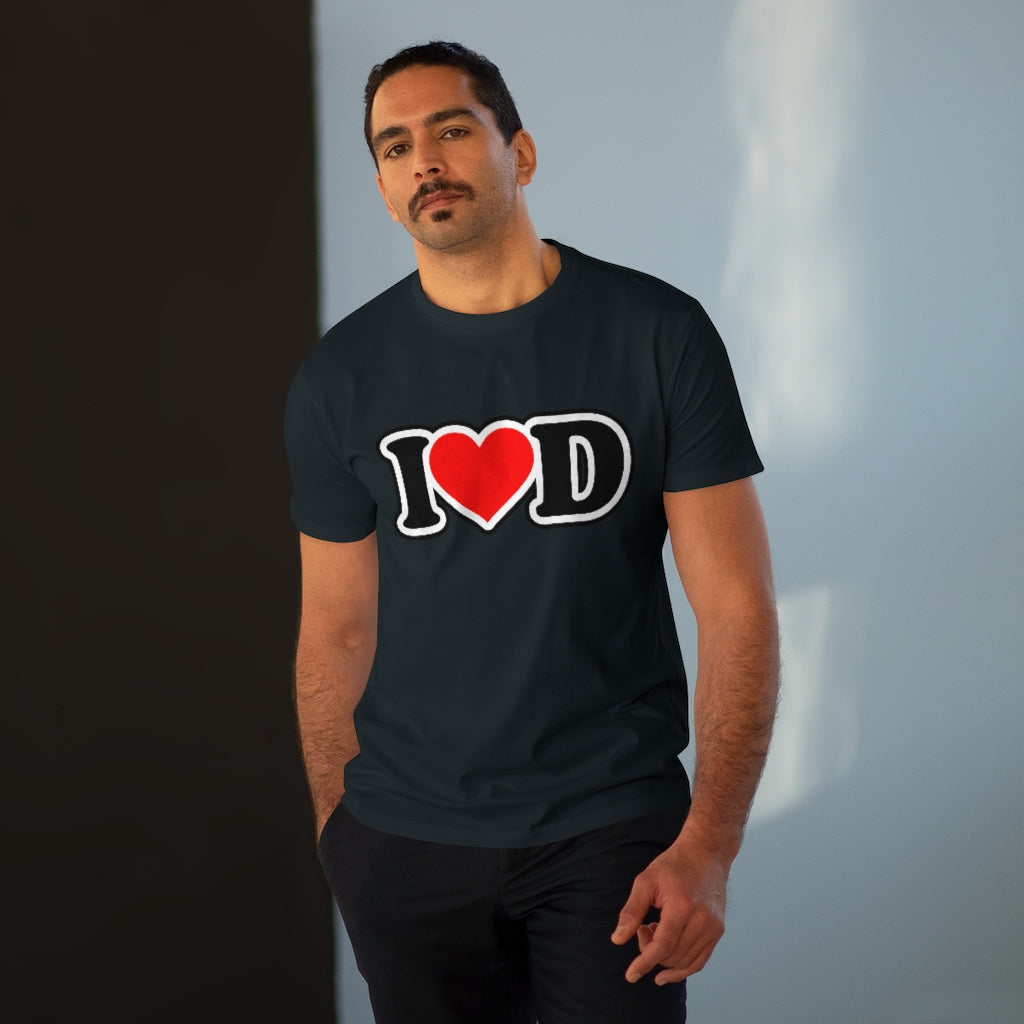 I Heart D Men's Modern-fit Tee