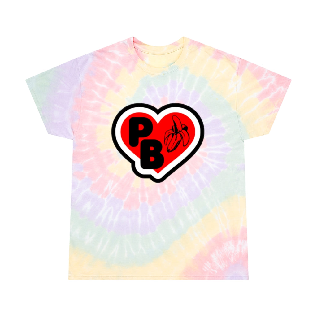 PB logo Tie-Dye Tee, Spiral