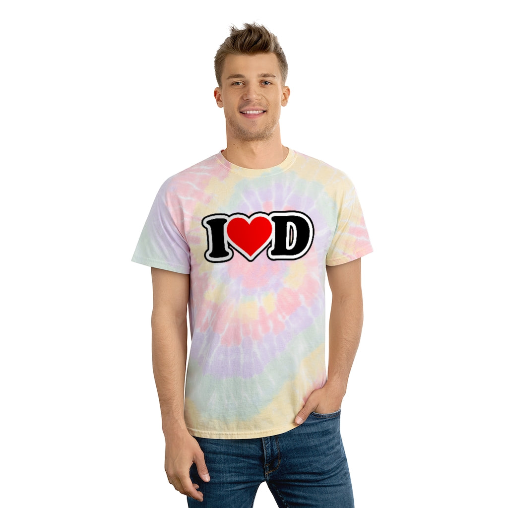 I Heart D Tie-Dye Tee, Spiral