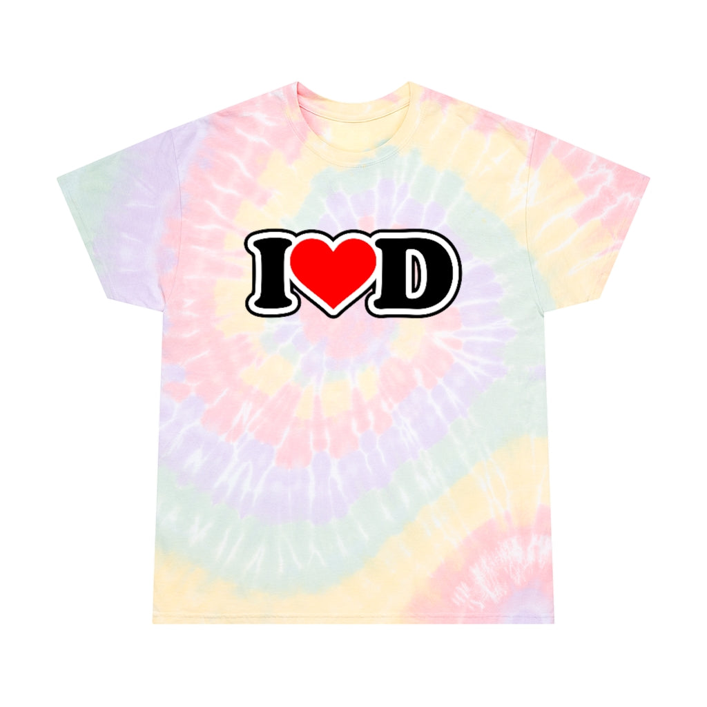 I Heart D Tie-Dye Tee, Spiral