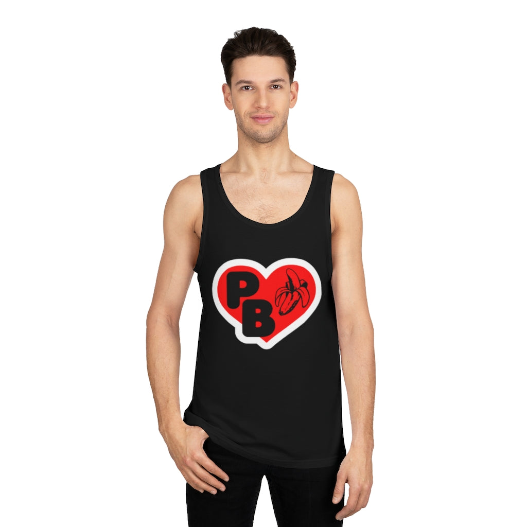 PB logo Unisex Softstyle™ Tank Top