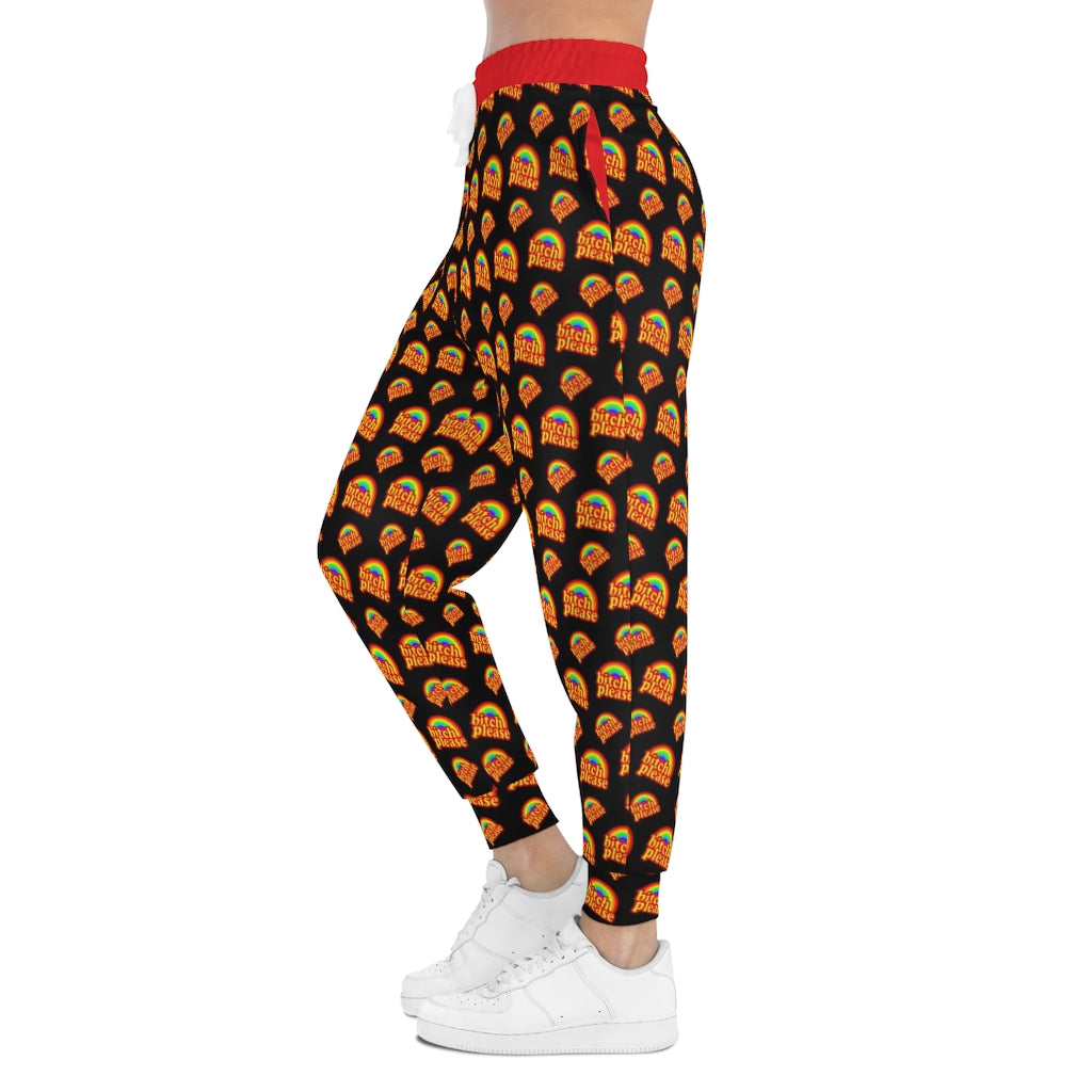 B*tch Please all over print Athletic Joggers (AOP)