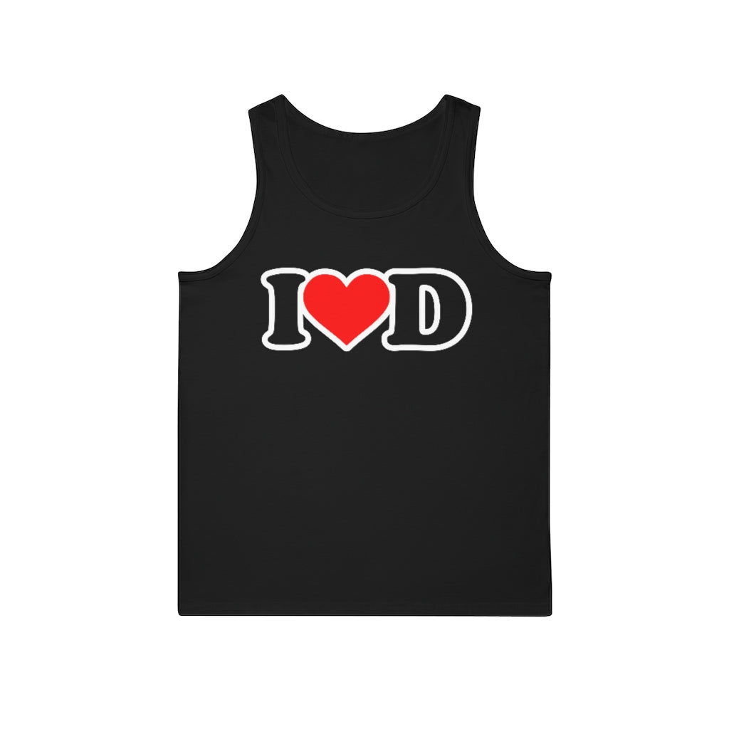 I Heart D Unisex Softstyle™ Tank Top