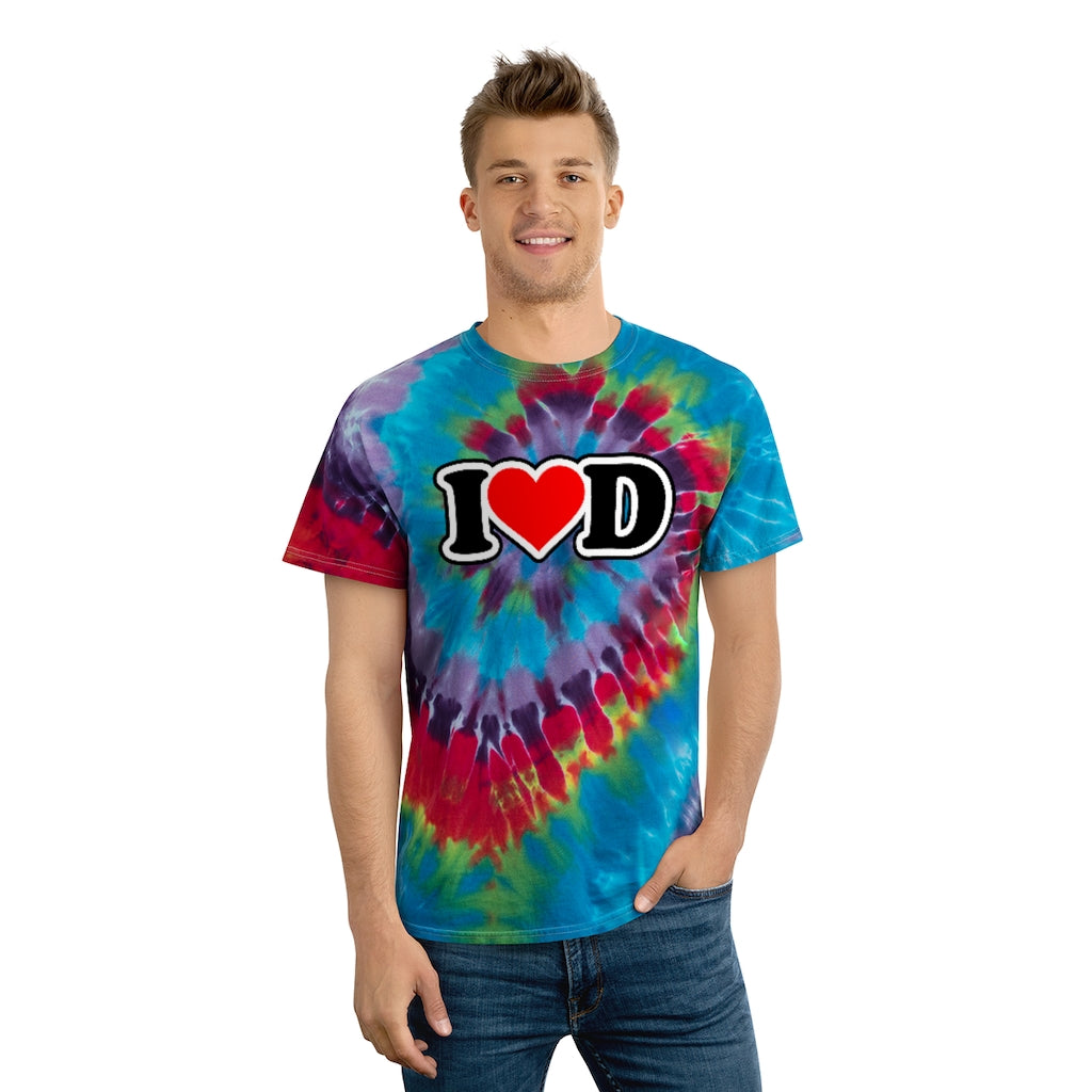 I Heart D Tie-Dye Tee, Spiral