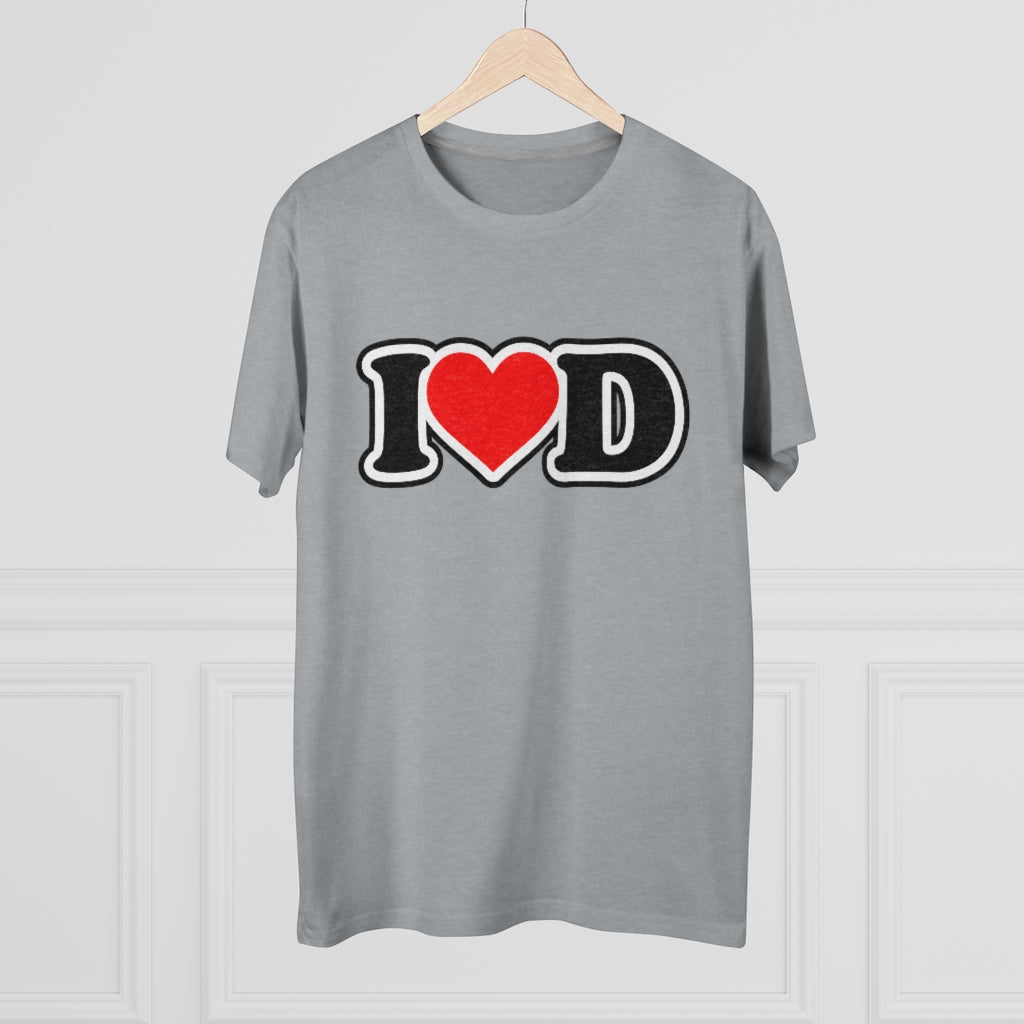 I Heart D Men's Modern-fit Tee