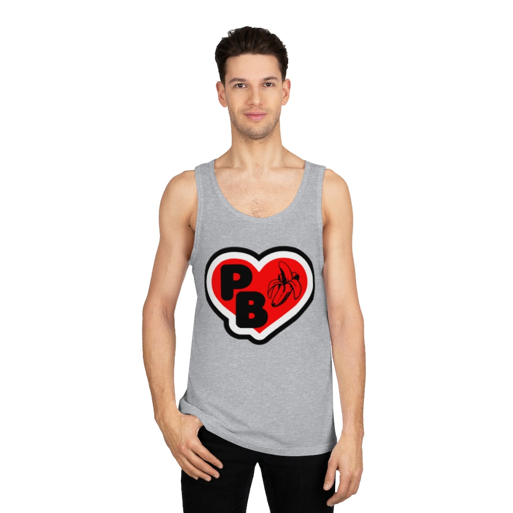 PB logo Unisex Softstyle™ Tank Top