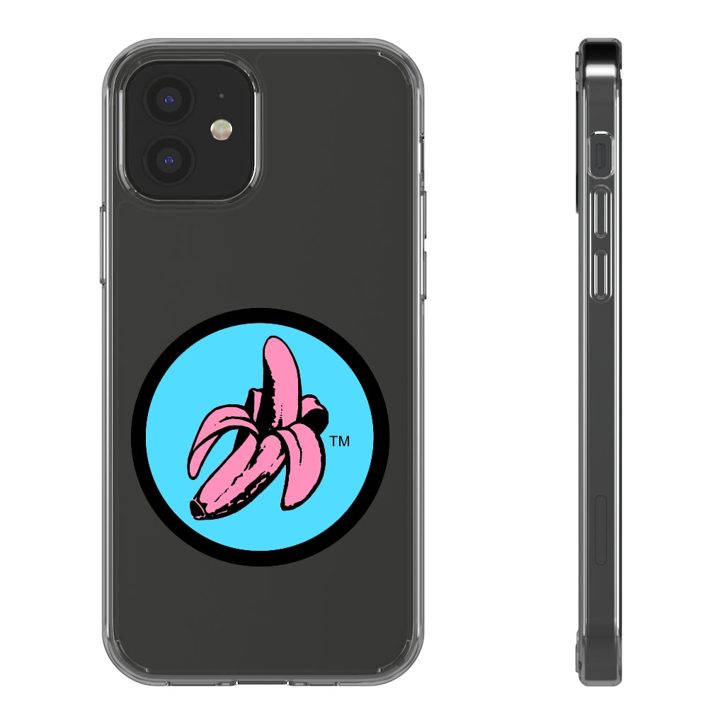 Banana logo Clear Cases