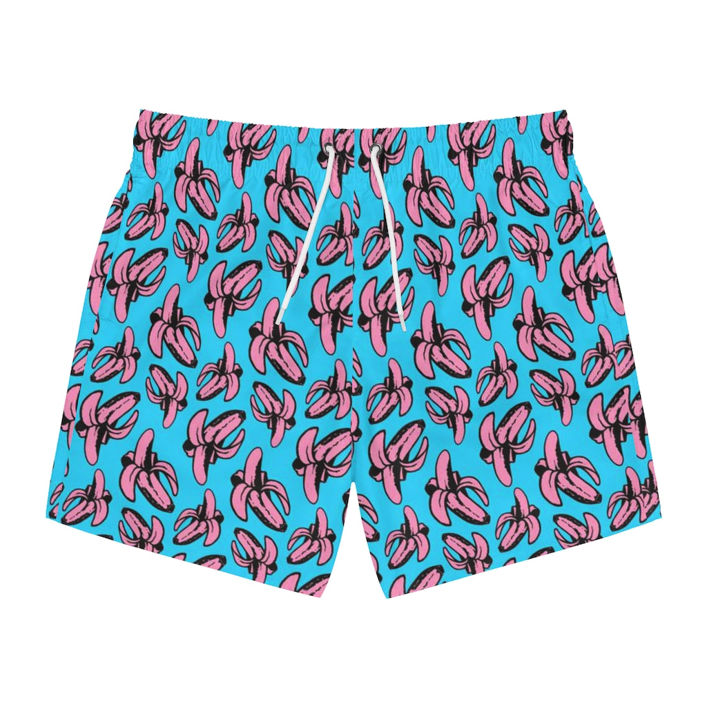 Banana all over print Swim Trunks