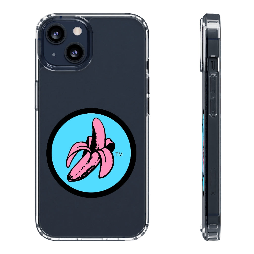 Banana logo Clear Cases