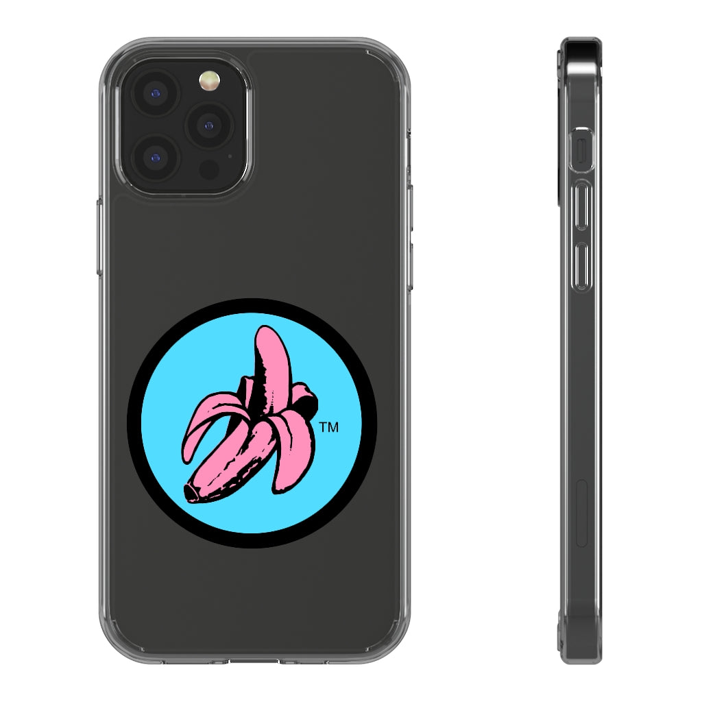 Banana logo Clear Cases