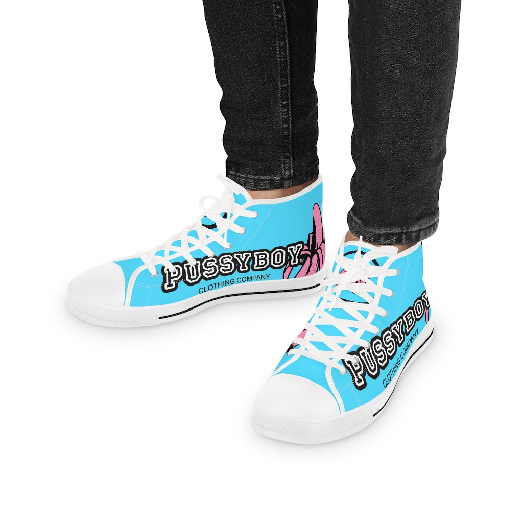 Pussyboy Men's High Top Sneakers