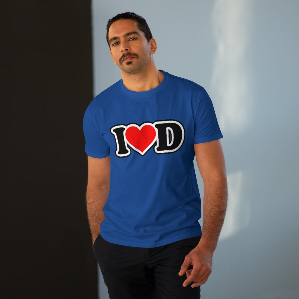 I Heart D Men's Modern-fit Tee