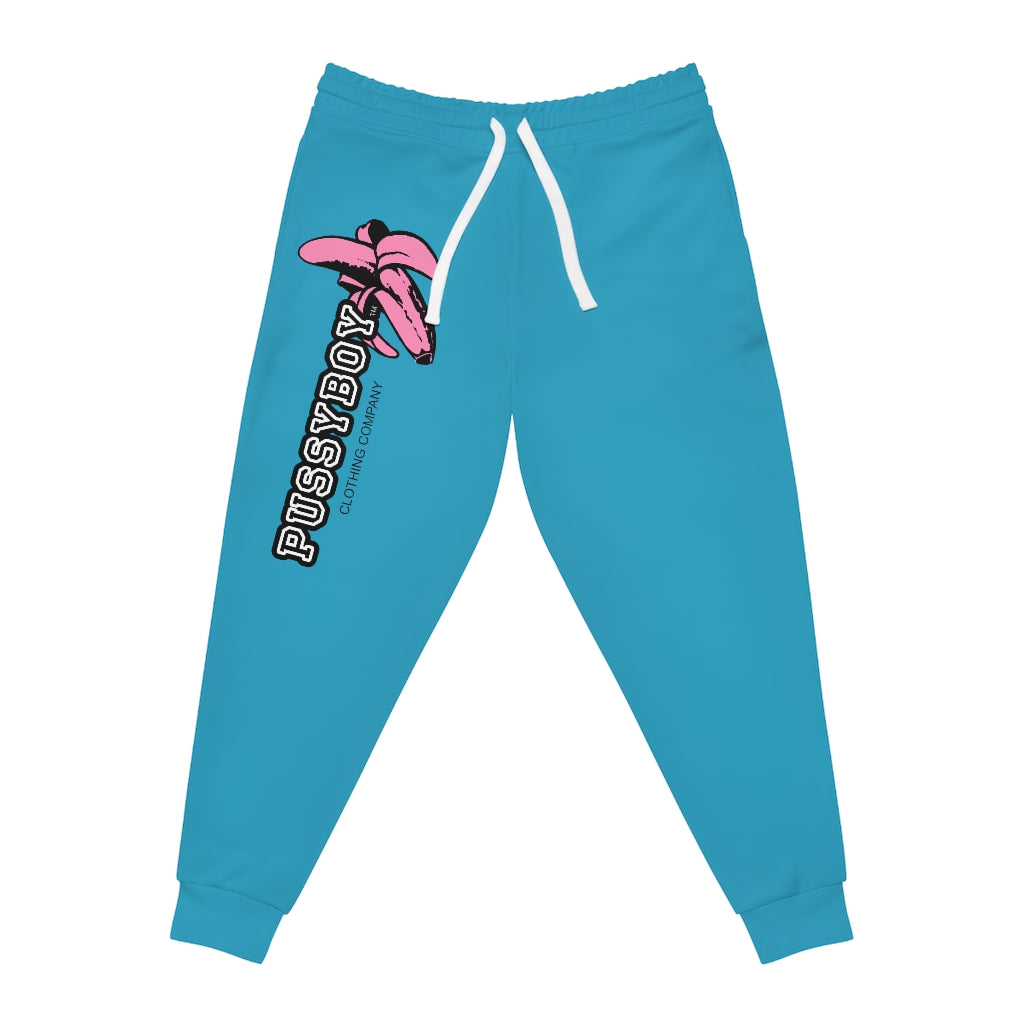 Pussyboy Athletic Joggers (AOP) BLUE