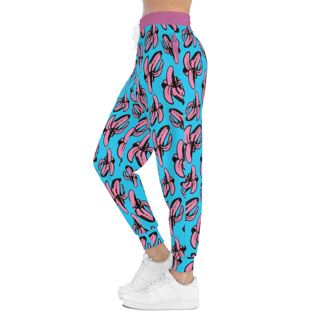 Banana all over print Athletic Joggers (AOP)