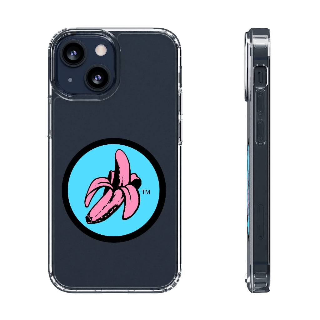 Banana logo Clear Cases