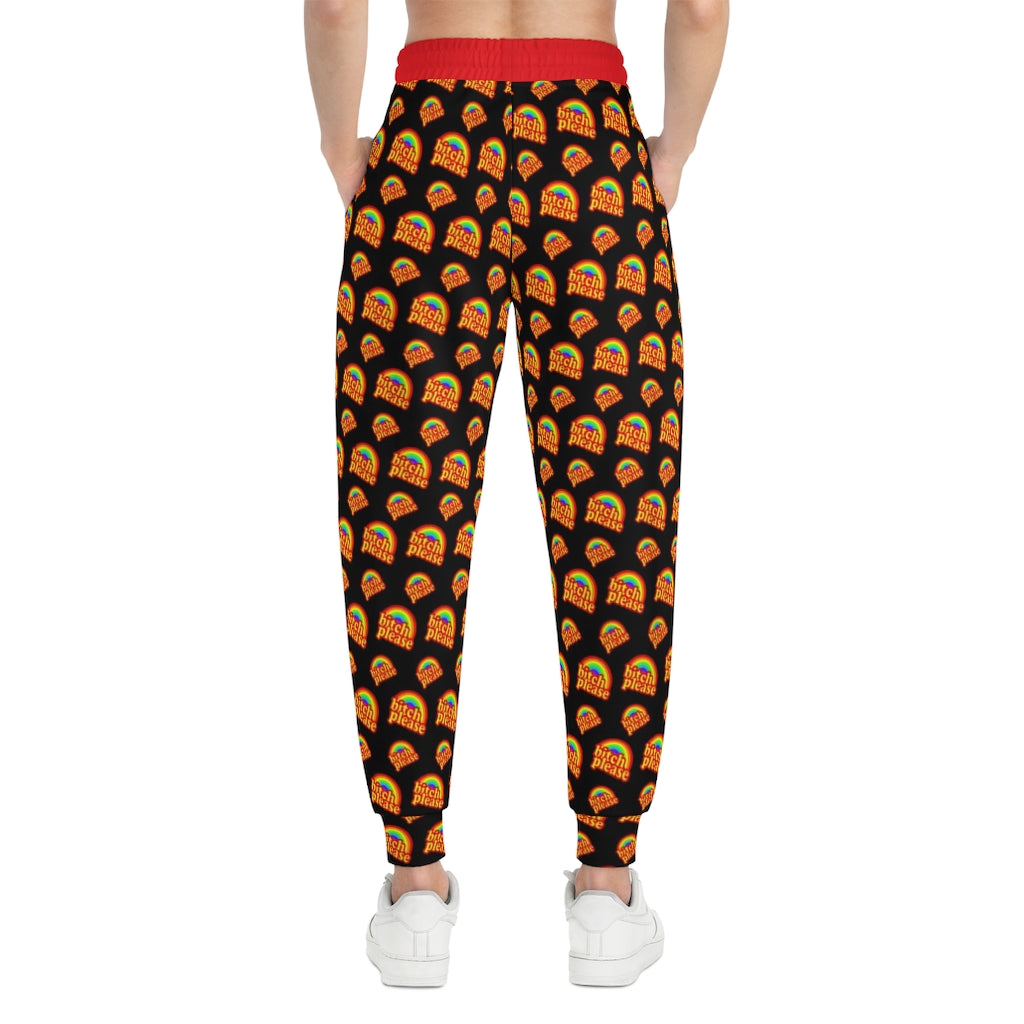 B*tch Please all over print Athletic Joggers (AOP)