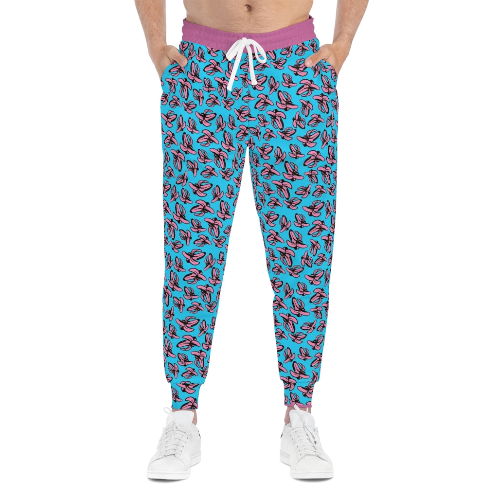 Banana all over print Athletic Joggers (AOP)