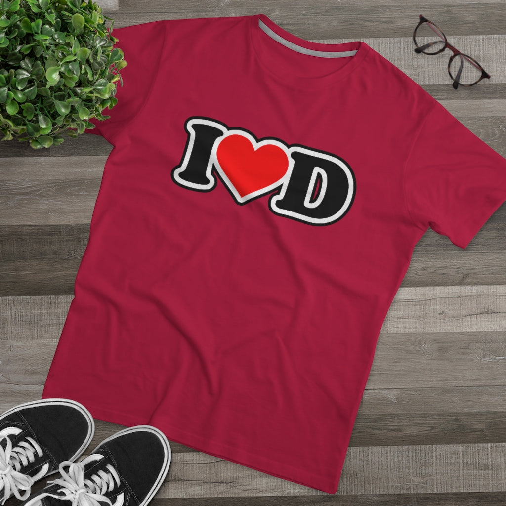 I Heart D Men's Modern-fit Tee