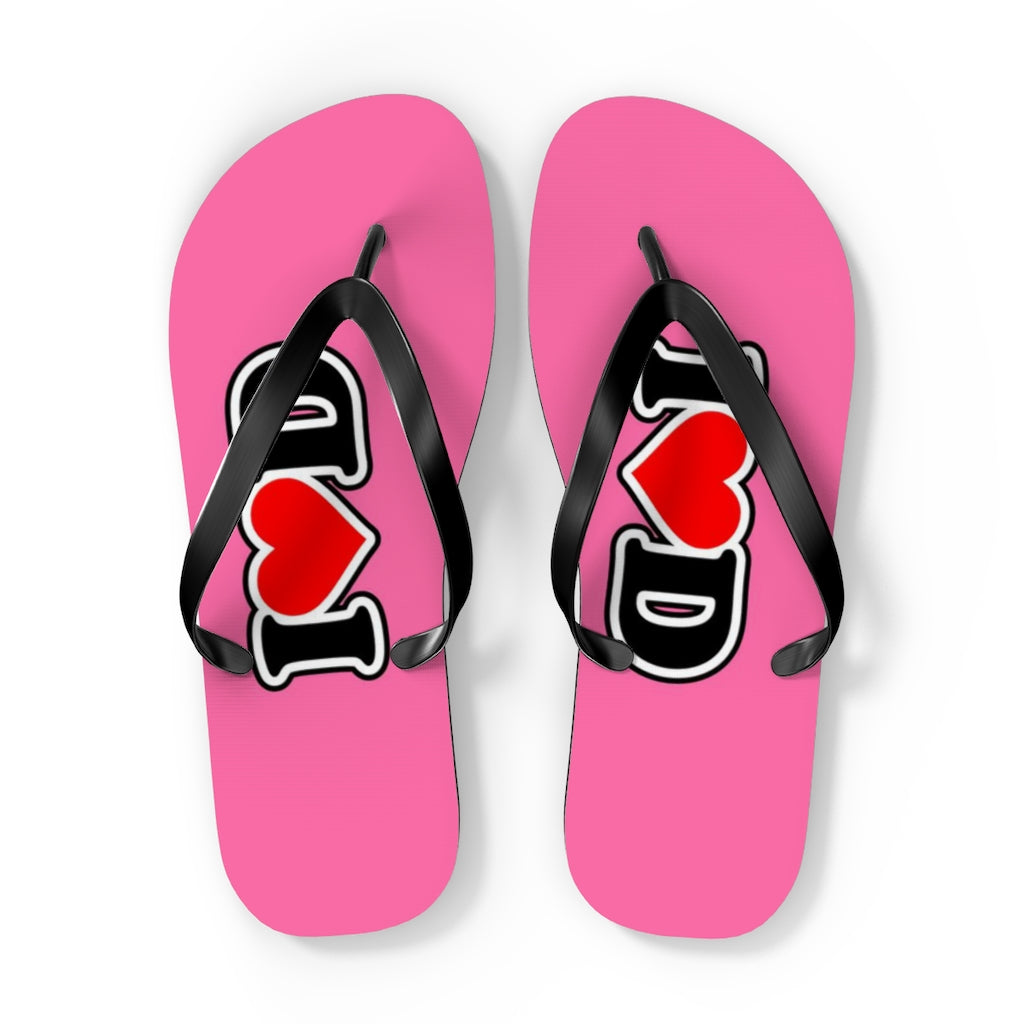 I Heart DFlip Flops PINK