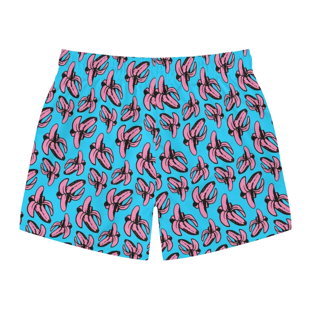 Banana all over print Swim Trunks