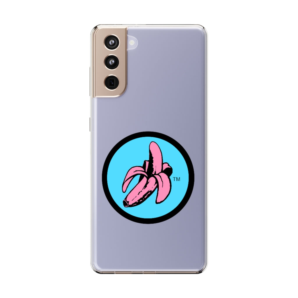 Banana logo Clear Cases