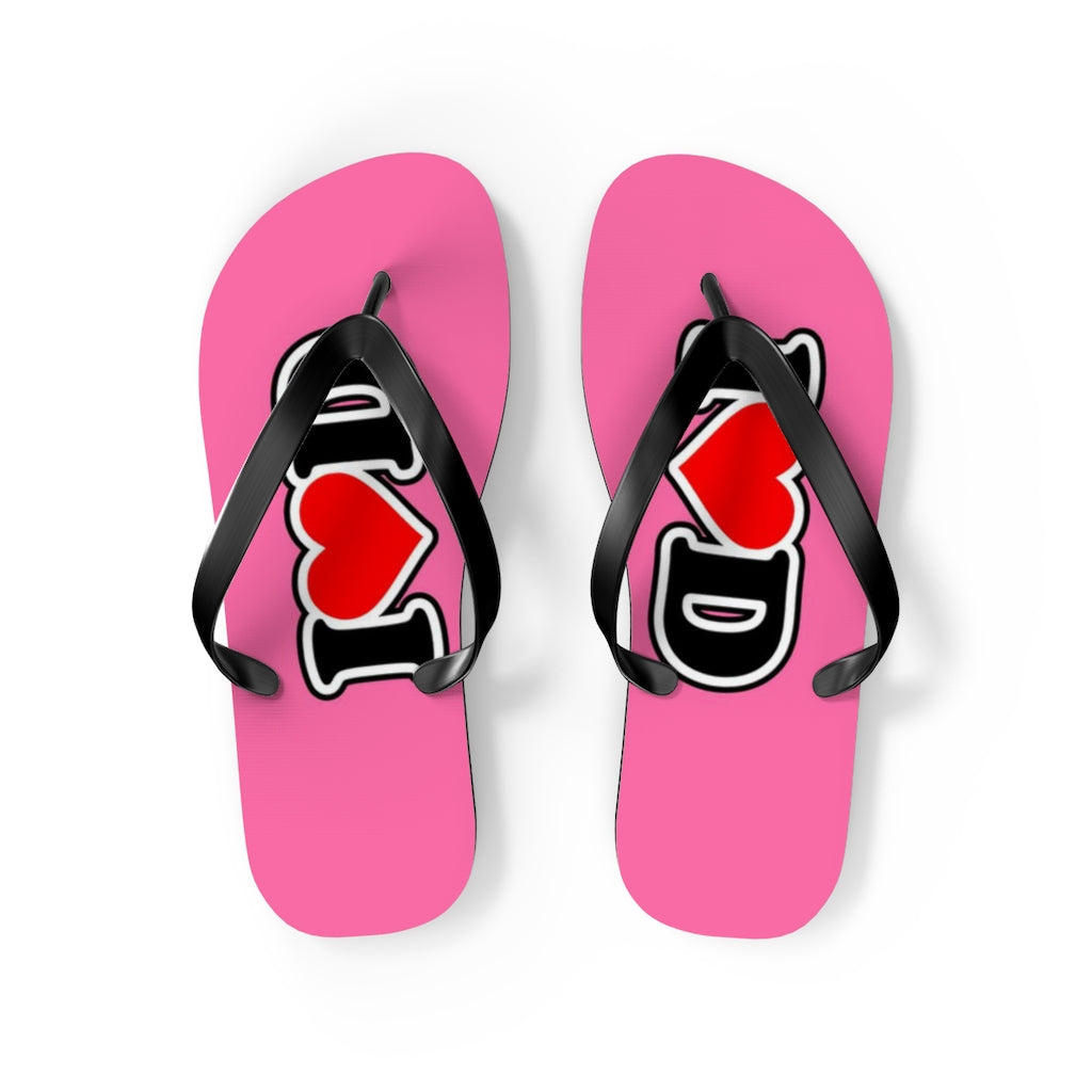 I Heart DFlip Flops PINK