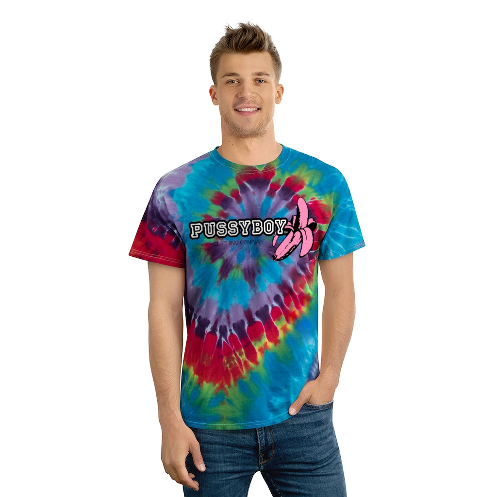 Pussyboy Tie-Dye Tee, Spiral