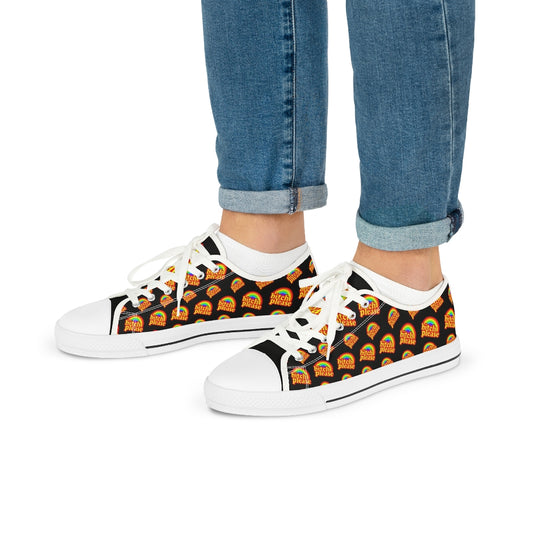 B*tch Please all over print Men's Low Top Sneakers