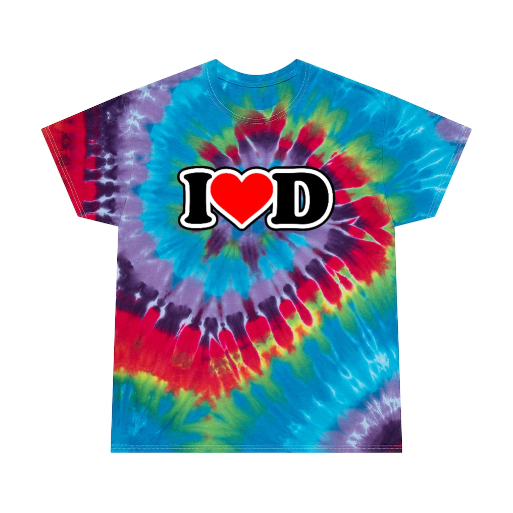 I Heart D Tie-Dye Tee, Spiral