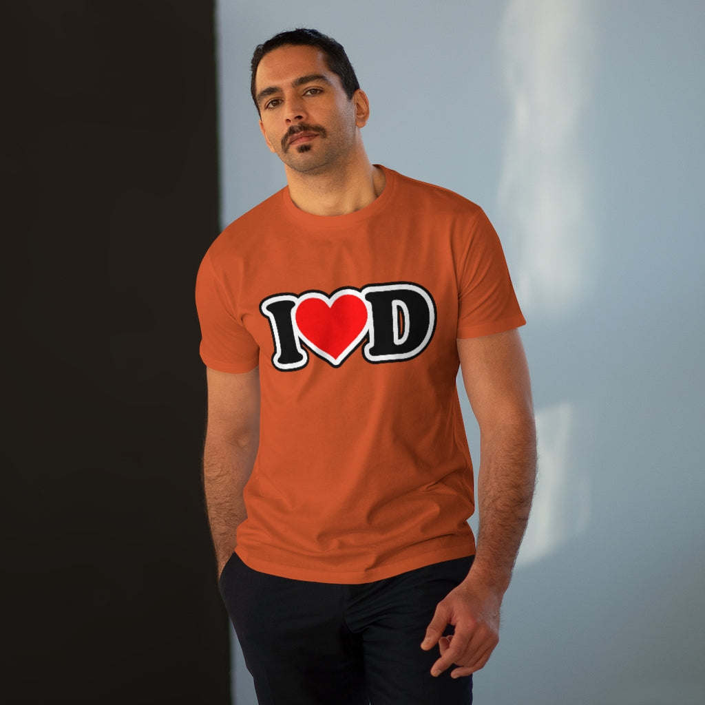 I Heart D Men's Modern-fit Tee