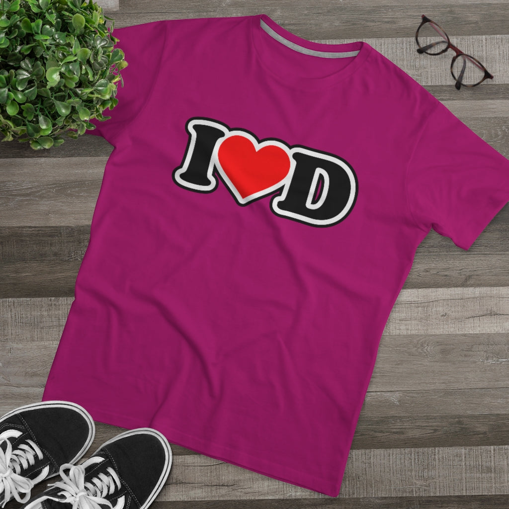 I Heart D Men's Modern-fit Tee