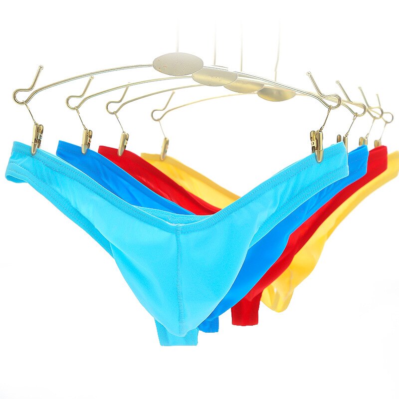 Transparent Smooth Ice Silk Thong