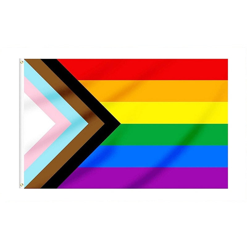 Rainbow Gay Flag 90x150cm Pride Bisexual Lesbian Pansexual LGBT  Flags