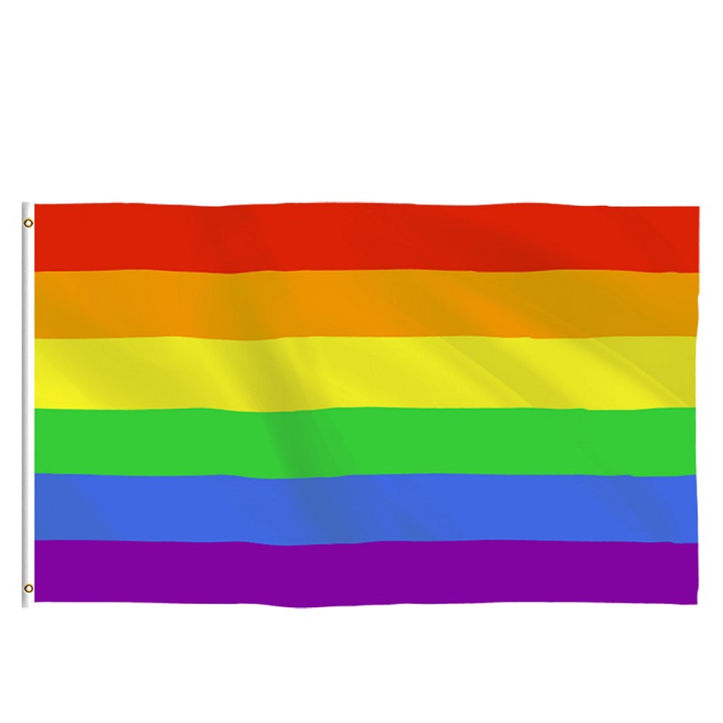 Rainbow Gay Flag 90x150cm Pride Bisexual Lesbian Pansexual LGBT  Flags