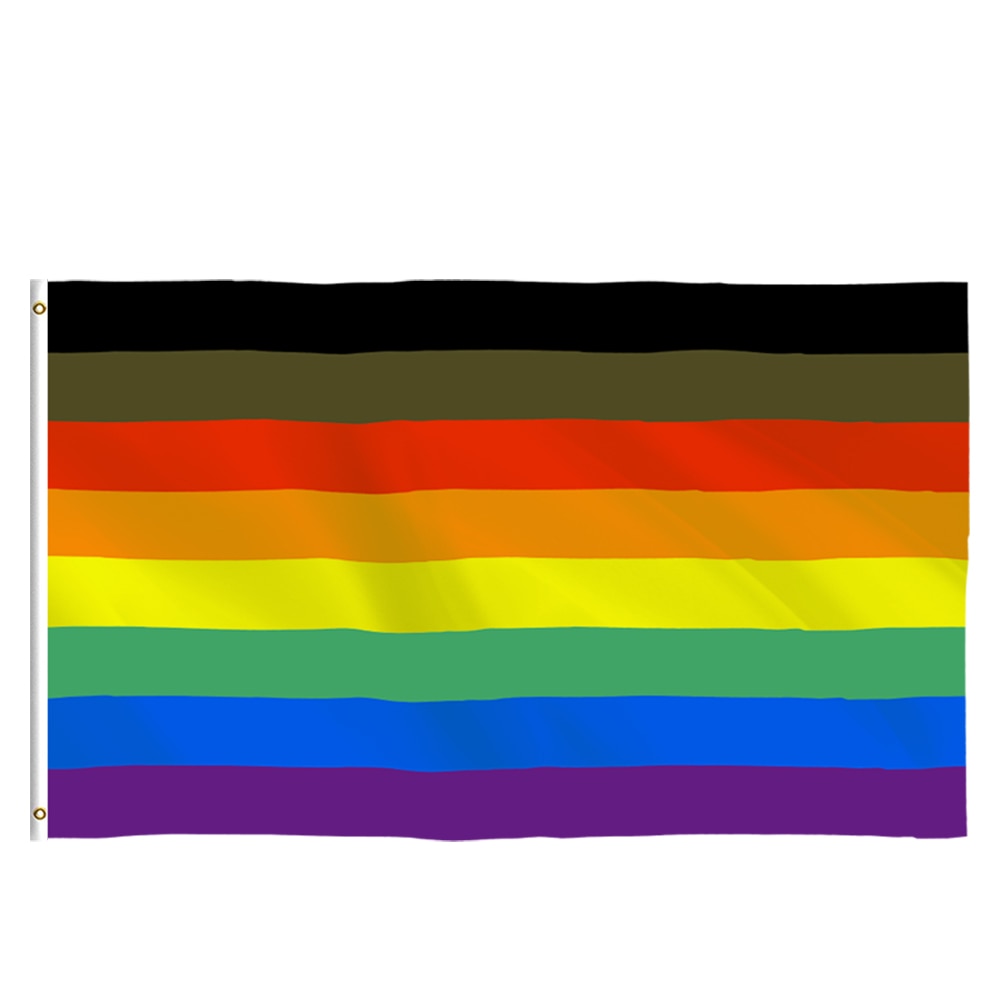 Rainbow Gay Flag 90x150cm Pride Bisexual Lesbian Pansexual LGBT  Flags