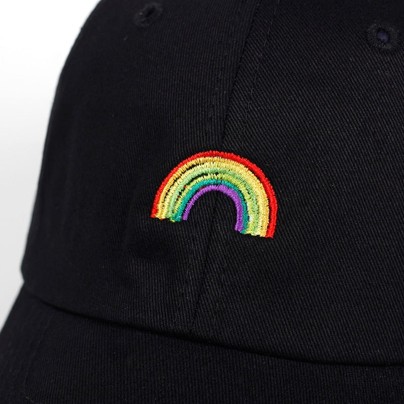 Rainbow Cap Adjustable Snapback Baseball Caps