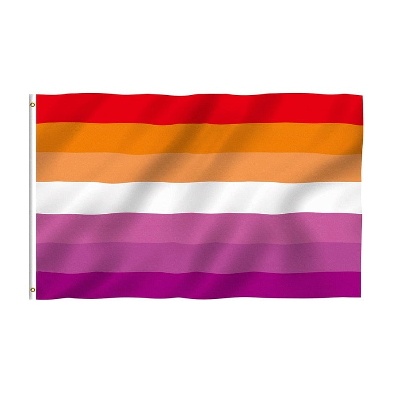 Rainbow Gay Flag 90x150cm Pride Bisexual Lesbian Pansexual LGBT  Flags