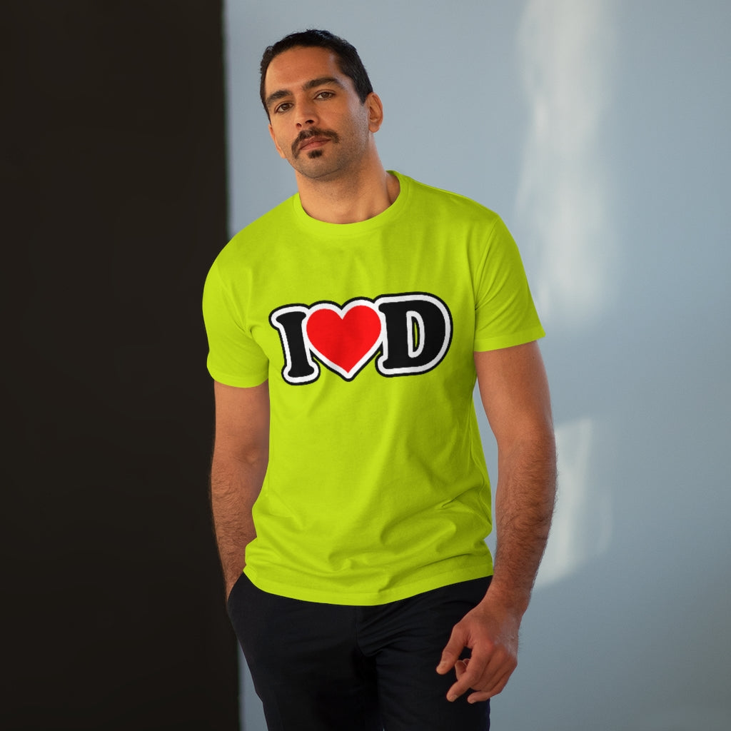 I Heart D Men's Modern-fit Tee