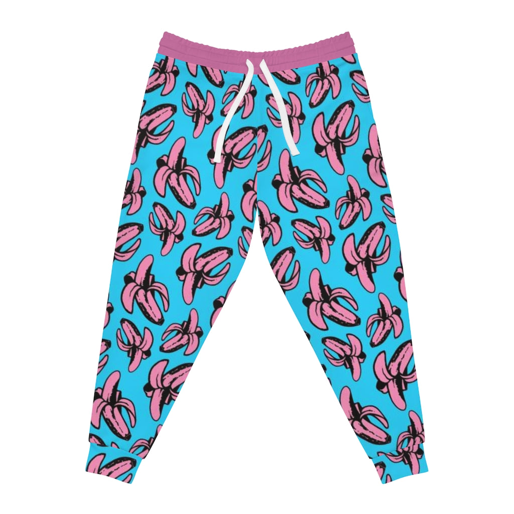 Banana all over print Athletic Joggers (AOP)