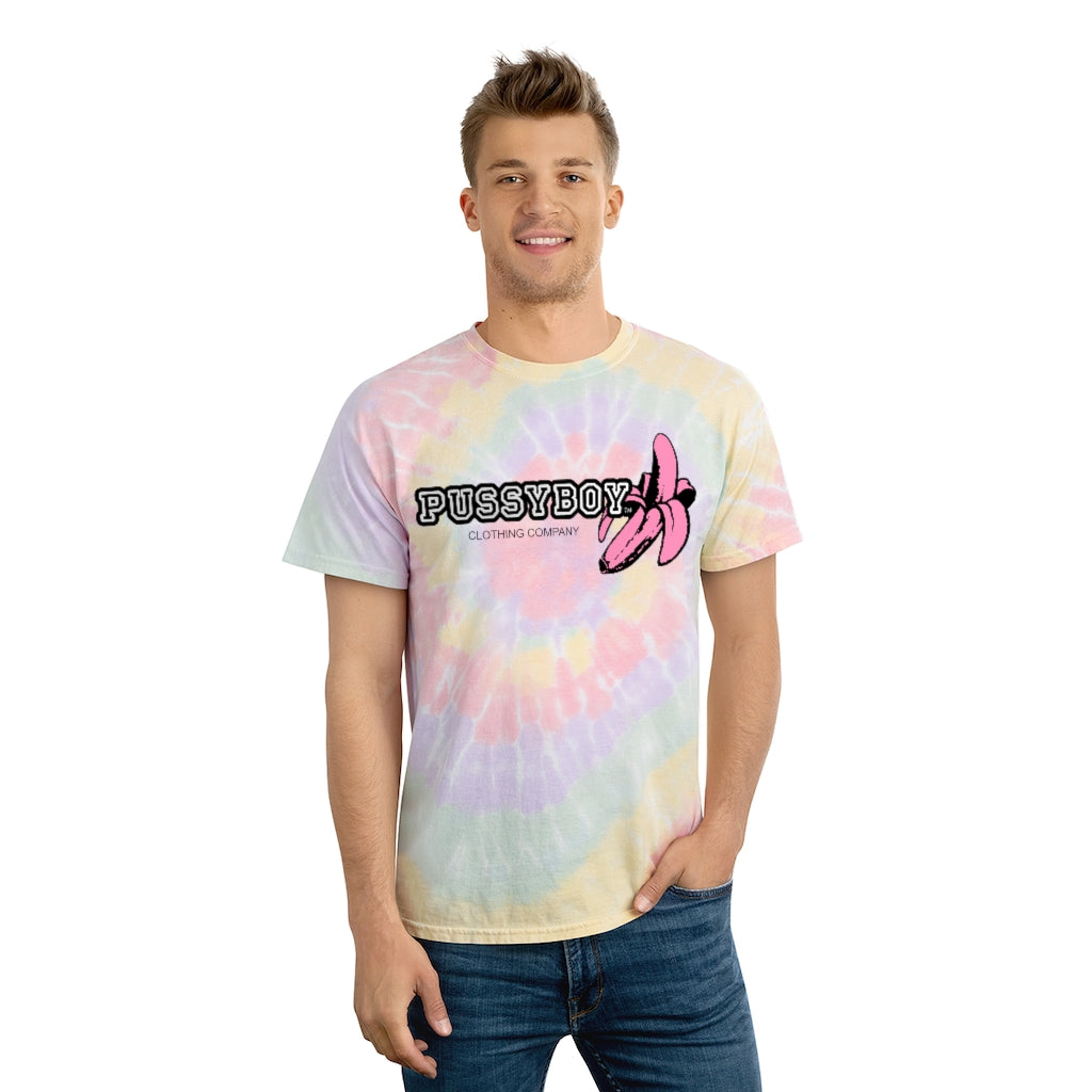 Pussyboy Tie-Dye Tee, Spiral