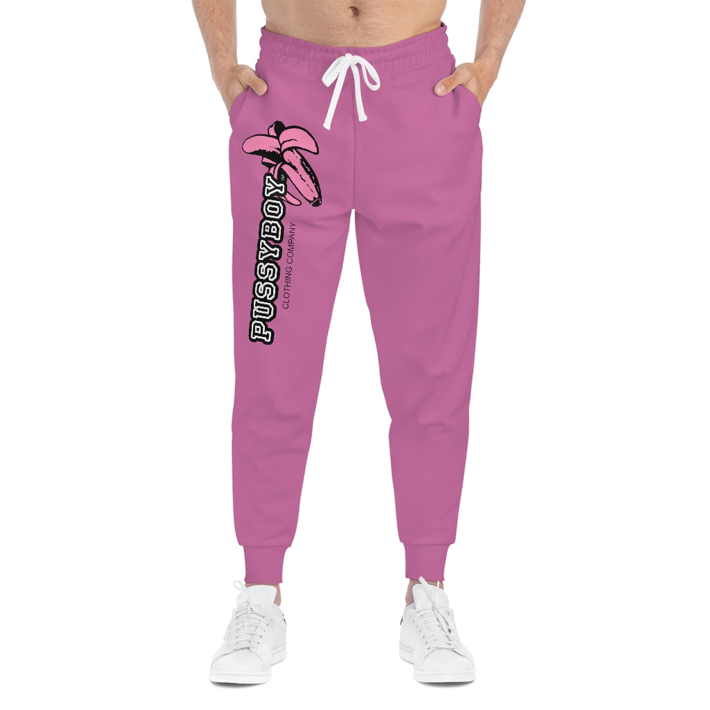 Pussyboy Copy of Athletic Joggers (AOP) PINK