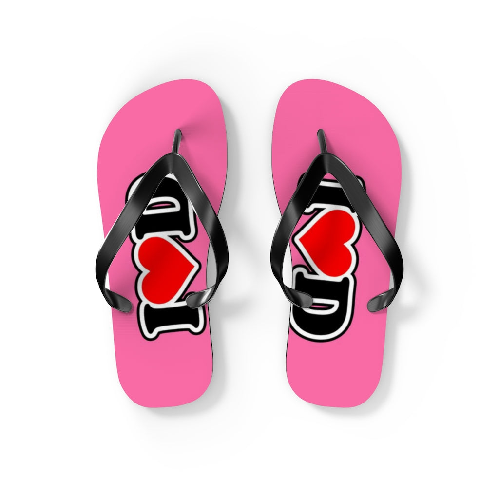 I Heart DFlip Flops PINK