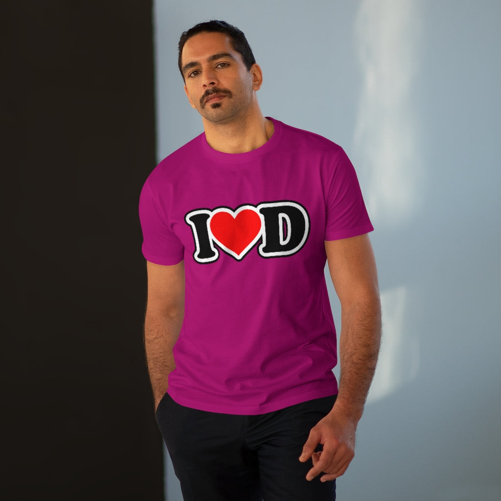 I Heart D Men's Modern-fit Tee