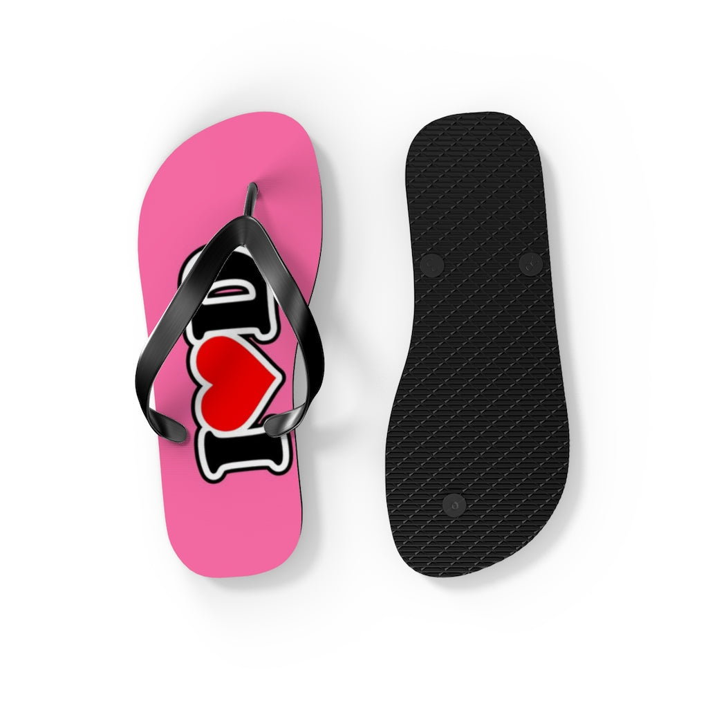 I Heart DFlip Flops PINK