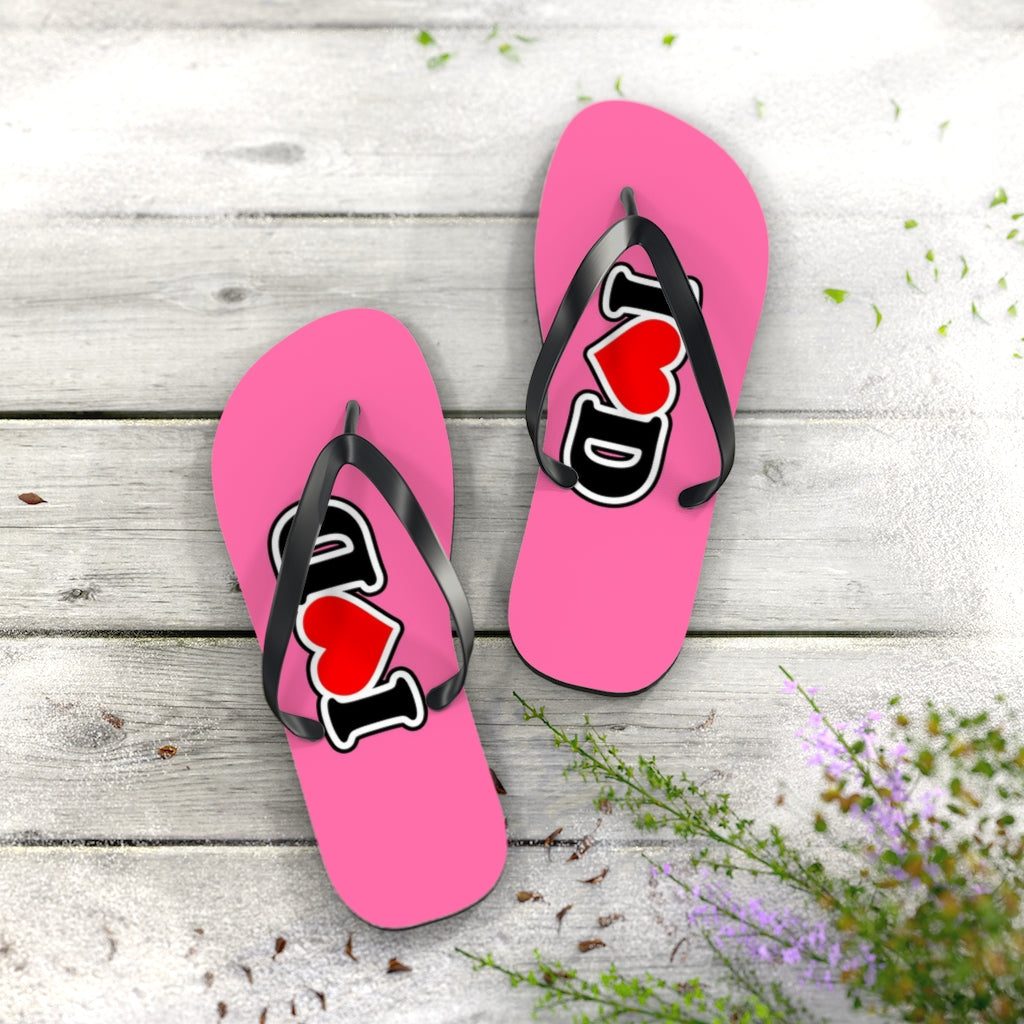 I Heart DFlip Flops PINK