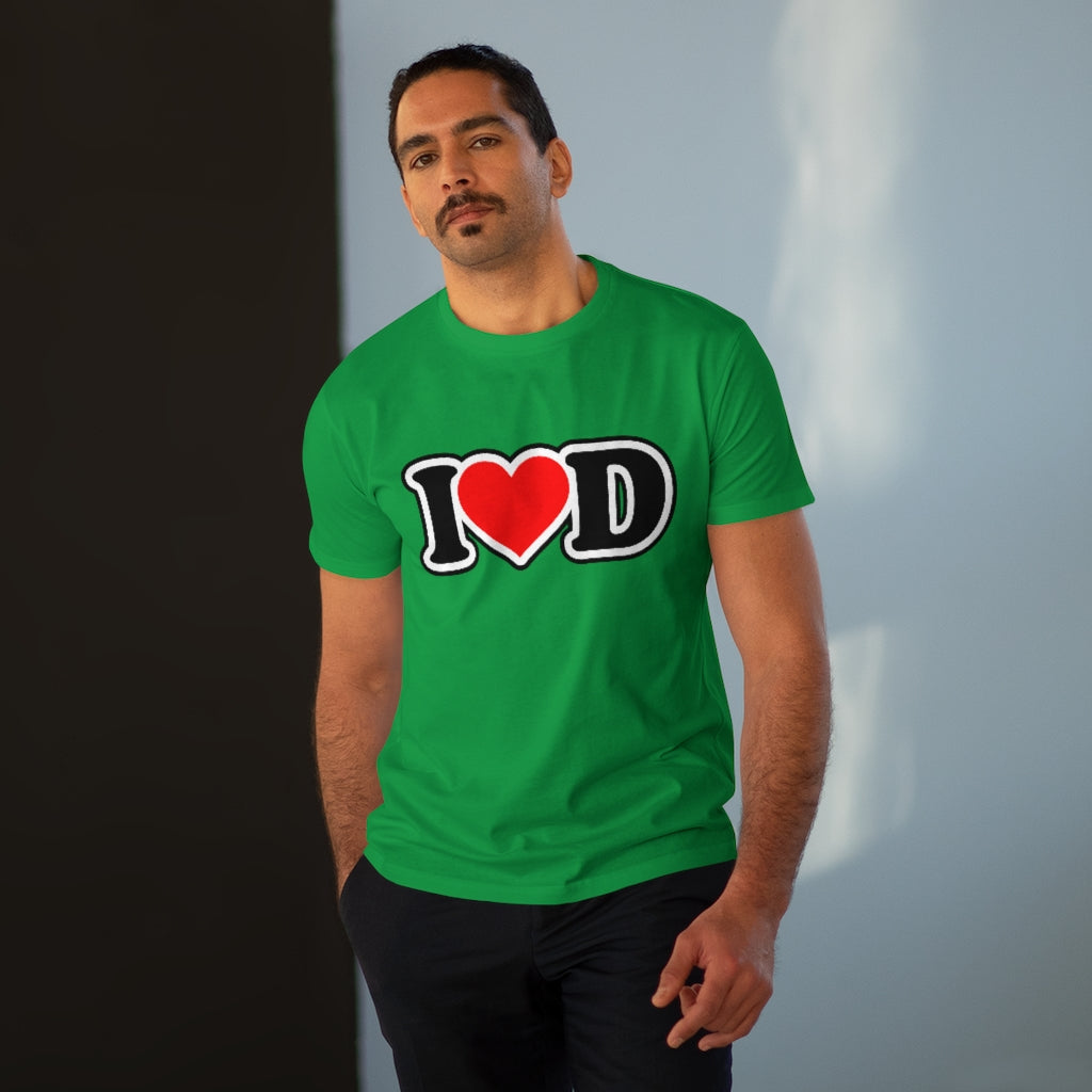 I Heart D Men's Modern-fit Tee